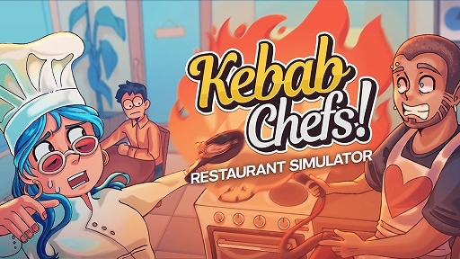 画像ギャラリー No.001のサムネイル画像 / 「Kebab Chefs! - レストラン経営シミュレーター」，正式リリース。ケバブだけでなく，ピザや寿司，ラーメンなど多彩な料理を提供可能