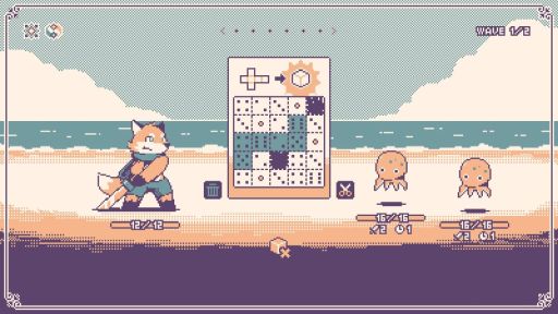 画像ギャラリー No.002のサムネイル画像 / 自分で作ったサイコロを武器にして戦う。狐の戦士を主人公にした短編ADV「Dice of God」,本日配信開始