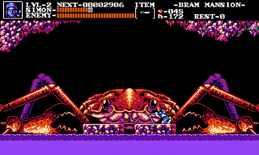 画像ギャラリー No.003のサムネイル画像 / 「悪魔城ドラキュラ」のパロディ/オマージュタイトル「The Transylvania Adventure of Simon Quest」発表