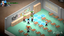 画像ギャラリー No.007のサムネイル画像 / Switch版「番長タクティクス」,本日配信。くにおくんや漫画「クローズ」にインスパイアされたタクティクスRPG