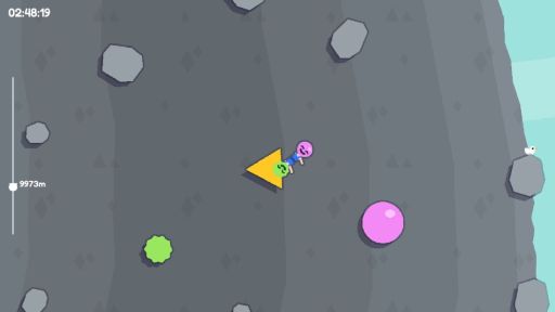 画像ギャラリー No.002のサムネイル画像 / 二頭の生き物でロッククライミングに挑戦する「rock climbing?」,Steamで本日配信開始。2月6日まで10%オフの211円で購入できる