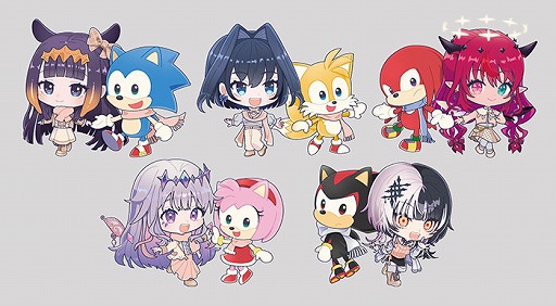 画像ギャラリー No.004のサムネイル画像 / 「ホロライブEnglish」と「ソニック・ザ・ヘッジホッグ」のコラボカフェ,韓国などのアニメイトカフェで開催に