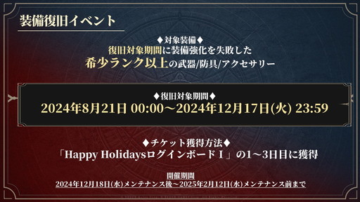 ���������꡼ No.011�Υ���ͥ������ / ��HIT : The World�פο��ϰ�ȥ��٥�ɤ��絬��PvP�ե�����ɡȵ�̵�η����ϡɤ�ȯɽ���줿����ʪ������ �ƥ��ȥޥå����٥�ȡפ��ݡ���