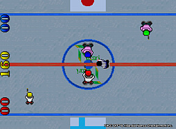 画像ギャラリー No.001のサムネイル画像 / 「アーケードアーカイブス フェイスオフ」,2月8日配信。1988年にナムコから発売されたアイスホッケーを題材にしたスポーツゲーム