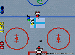 画像ギャラリー No.004のサムネイル画像 / 「アーケードアーカイブス フェイスオフ」,2月8日配信。1988年にナムコから発売されたアイスホッケーを題材にしたスポーツゲーム