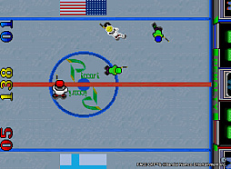 画像ギャラリー No.006のサムネイル画像 / 「アーケードアーカイブス フェイスオフ」,2月8日配信。1988年にナムコから発売されたアイスホッケーを題材にしたスポーツゲーム