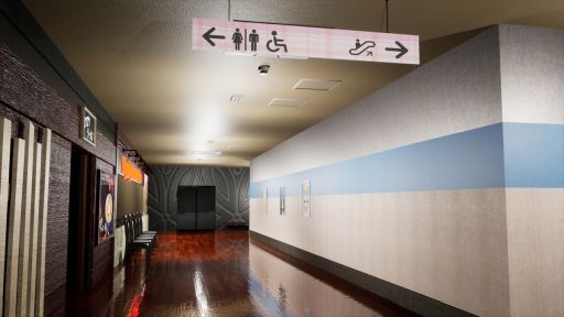 画像ギャラリー No.001のサムネイル画像 / 迷い込んだ地下街で異変を探して脱出を目指す。8番出口ライクなホラーウォーキングシミュレータ「B1」,Steamで配信