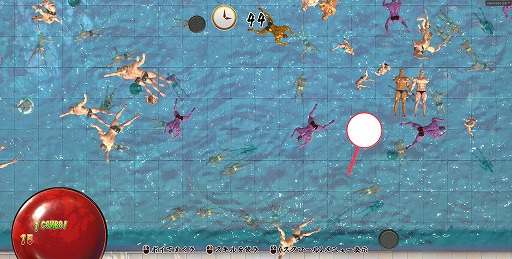画像集 No.003のサムネイル画像 / 元気いっぱいに泳ぐプチマッチョをすくう「筋肉すくい」のSteamストアページが公開に。最大4人でのマルチプレイに対応予定