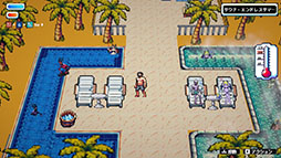 画像ギャラリー No.004のサムネイル画像 / 魔界のゾンビや悪魔に熱波をぶつけて整えていけ。2DアクションRPG「Sauna of the DEAD」,Steamで体験版を公開