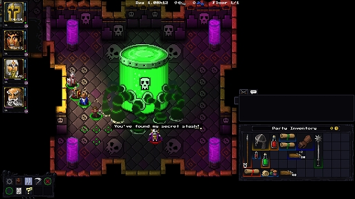 画像ギャラリー No.006のサムネイル画像 / ダンジョンクロウラー「Escape the Mad Empire」,体験版を配信開始。個性豊かなヒーローたちを編成し,地下帝国からの脱出を目指す