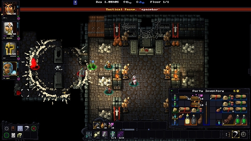 画像ギャラリー No.007のサムネイル画像 / ダンジョンクロウラー「Escape the Mad Empire」,体験版を配信開始。個性豊かなヒーローたちを編成し,地下帝国からの脱出を目指す