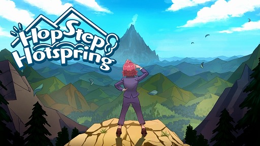 画像集 No.003のサムネイル画像 / 鬼畜ゲーム好きが作るジャンプアクション「HopStepHotspirng」3月末頃にSteamでリリース。伝説の秘湯を目指す少女の物語