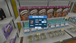 画像ギャラリー No.002のサムネイル画像 / スーパーマーケット経営シム「Supermarket Simulator」の早期アクセスがスタート。価格設定からレジ打ちまで,あらゆる業務を体験できる