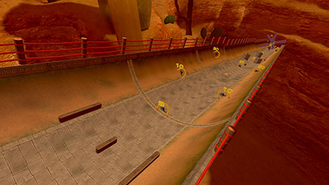 画像ギャラリー No.008のサムネイル画像 / 「スーパーモンキーボール バナナランブル」,最大16人で楽しめるバトルモードのルールやステージ情報が公開に