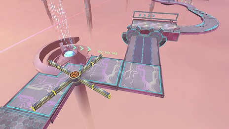 画像ギャラリー No.013のサムネイル画像 / 「スーパーモンキーボール バナナランブル」にテイルス,ナックルズ,エミーが参戦。天空に浮かぶ未来都市「スカイハイウェイ」を追加