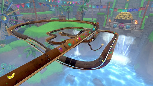 画像ギャラリー No.017のサムネイル画像 / 「スーパーモンキーボール バナナランブル」,ワールド3までの全30ステージを遊べる無料体験版を公開