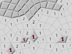 �ͤ��줿����åɤ������Ͷ���ޥ��󥹥����ѡ�Minesweeper Twist������ȯ�䡣�ͤ��줿���������ͤ��줿�����å�����ȯ�䤵���ͽ��