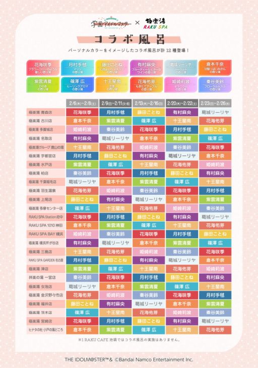 ���������꡼ No.004�Υ���ͥ������ / �ֳرॢ���ɥ�ޥ������ס߶˳���RAKU SPA������ܥ����ڡ����2��6�����鳫�š��������Ϥ���˥塼�����å����о�ͽ��