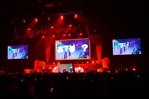 画像ギャラリー No.010のサムネイル画像 / 「学園アイドルマスター 初星音楽祭」視聴レポ。13人のアイドルが全力パフォーマンスで魅せた公演は，コラボ楽曲や生バンド，ダンサーも登場