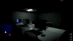 画像ギャラリー No.006のサムネイル画像 / 電話番号と位置情報を頼りに,それを追い求める。薄暗く静かな建物のなかを探索する短編ホラー「音信」,Steamで配信開始