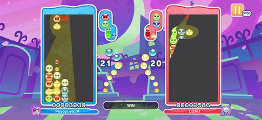 画像ギャラリー No.003のサムネイル画像 / 「ぷよぷよパズルポップ」,新ルール「ばくだん」「サーチライト」を追加