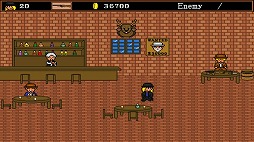 画像ギャラリー No.007のサムネイル画像 / 悪党が闊歩する西部開拓時代を舞台にした「ウエスタンフロンティア」Switch向けに3月21日発売。シンプル操作で楽しめる2Dシューティング