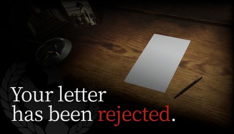 ���������꡼ No.001�Υ���ͥ������ / �͡��μ��򸡱ܴ��Ȥ��ƥ����å����Ƥ�����Your letter has been rejected.�ס�Steam���ۿ����ϡ����꤬��������˴������