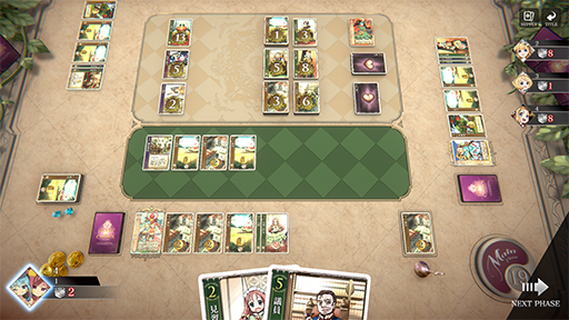 画像ギャラリー No.003のサムネイル画像 / 後継者候補の姫君を帝位につけるデッキ成長型カードゲーム「HEART of CROWN Online」,Steamでアーリーアクセスを開始