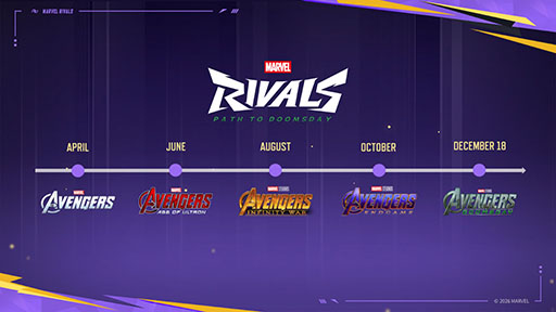 画像ギャラリー No.003のサムネイル画像 / 「マーベル・ライバルズ」，2026年は「アベンジャーズ」イヤーに。映画と連動したイベントを4月より順次開催