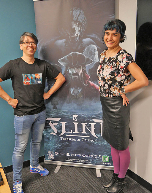 画像ギャラリー No.002のサムネイル画像 / “宝島”をベースにした新作タクティカルRPG「Flint: Treasure of Oblivion」発表。コミックスを使った演出とターンベースのゲームプレイに注目