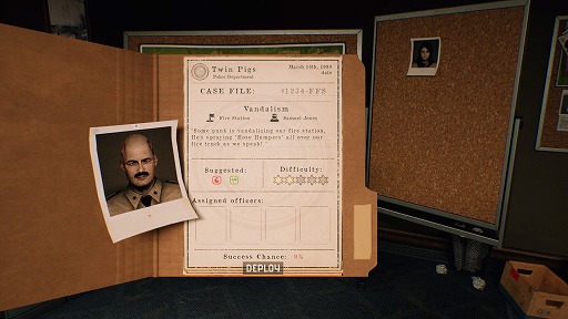 画像ギャラリー No.005のサムネイル画像 / デスクの上で事件と戦え! 荒れ果てた警察署を立て直す経営シミュレーション「Police Station Simulator」,Steamストアページを公開