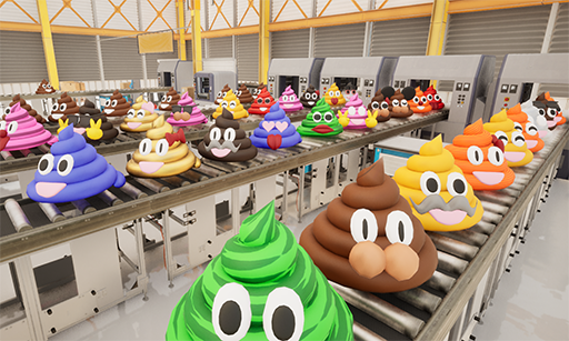 画像ギャラリー No.008のサムネイル画像 / うんち,ヨシ! 工場でうんちの検品をするまちがい探しゲーム「うんちがいさがし 〜うんちの品質を守るゲーム〜」,4月11日に発売