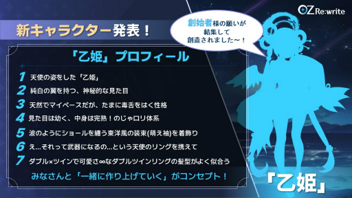 画像ギャラリー No.011のサムネイル画像 / 浴衣姿の声優トーク,乙姫の初お披露目,ボカロコラボにコスプレ撮影会まで! 見どころ満載の「OZ Re:write」リリース直前イベントをレポート