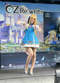画像ギャラリー No.021のサムネイル画像 / 浴衣姿の声優トーク,乙姫の初お披露目,ボカロコラボにコスプレ撮影会まで! 見どころ満載の「OZ Re:write」リリース直前イベントをレポート