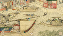 画像ギャラリー No.005のサムネイル画像 / 乾隆帝時代の姑蘇城で,かわいい猫を探そう! 中国絵画をベースにした「姑苏城中那些猫」,Steamで本日発売