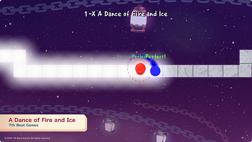 画像ギャラリー No.001のサムネイル画像 / リズムゲーム「A Dance of Fire and Ice」のNintendo Switch版,2024年秋に配信決定