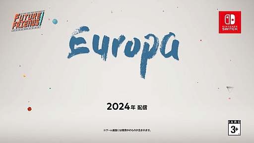 ꡼ No.003 | ĤƿͤǤѤ˱줿õ롣˭õ륢󥲡EuropaפNintendo Switchȯɽ2024ǯۿ