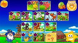 Animal Farm Jigsaw Games for Toddlers, Babys and Kids
