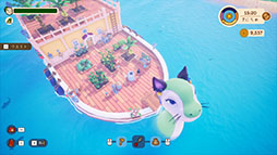 画像ギャラリー No.002のサムネイル画像 / 恐竜に引かれた船の甲板で農場を営みながら冒険できるADV「Collector's Cove」,3月13日に発売決定