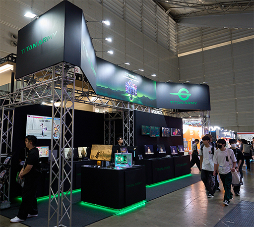 ���������꡼ No.001�Υ���ͥ������ / �����ޡ������ǥ����ץ쥤�֥��ɡ�Titan Army�פ���������ॷ�祦�˽�Ÿ���ꤴ����Mini LED�ǥ����ץ쥤��Ÿ����TGS2025��