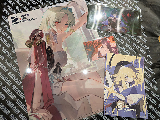画像ギャラリー No.027のサムネイル画像 / 「カオスゼロナイトメア」ポップアップストアが「あみあみ 秋葉原フィギュアタワー店」で開催中。グッズの購入ついでに取材もしてきた