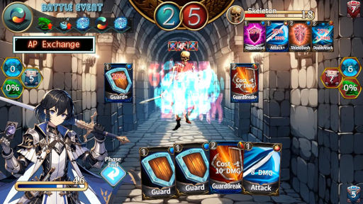 画像ギャラリー No.001のサムネイル画像 / デッキ構築型ローグライク「Beat in Zero」,6月にSteamで発売決定。「0のカード」と呼ばれる秘宝を求めて,ダンジョンを探索しよう