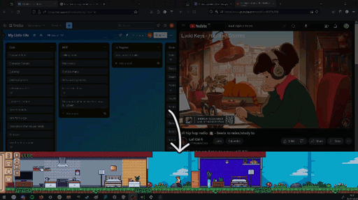 画像ギャラリー No.001のサムネイル画像 / デスクトップ下部で動作する放置系ライフシム「My Little Life」,Steamストアページを公開。家具などを整備し,より良い生活を目指そう