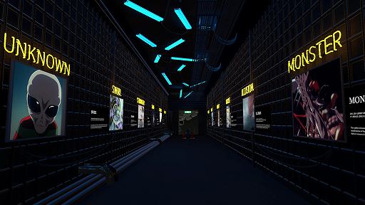 画像ギャラリー No.003のサムネイル画像 / 「serial experiments lain」の世界観を追体験できるオンライン展示会「Weird展」開催中。本日の更新で“玲音の部屋”を追加