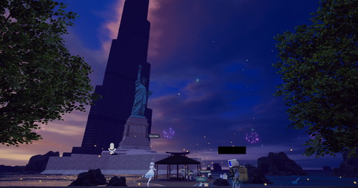 画像ギャラリー No.003のサムネイル画像 / 「楽しみそびれた夏」をVRで満喫しよう。VRChat初心者が,VR機器を使わずに「夏っぽいワールド」を体験してみた