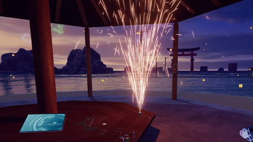 画像ギャラリー No.012のサムネイル画像 / 「楽しみそびれた夏」をVRで満喫しよう。VRChat初心者が,VR機器を使わずに「夏っぽいワールド」を体験してみた