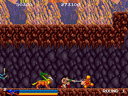 画像ギャラリー No.002のサムネイル画像 / 「アーケードアーカイブス ラスタンサーガ」,5月2日配信。1987年にタイトーから発売された横スクロールアクション