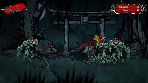 画像ギャラリー No.002のサムネイル画像 / 剣豪ムサシがクトゥルフの怪物たちと戦う「Musashi vs Cthulhu」,4年以上のアーリーアクセス期間を経て,5月16日のリリース決定