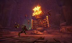 画像ギャラリー No.004のサムネイル画像 / アウトローなロボットが銀河を救う新作アクション「Akimbot」,8月29日に配信決定