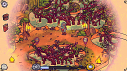 たき火のそばで